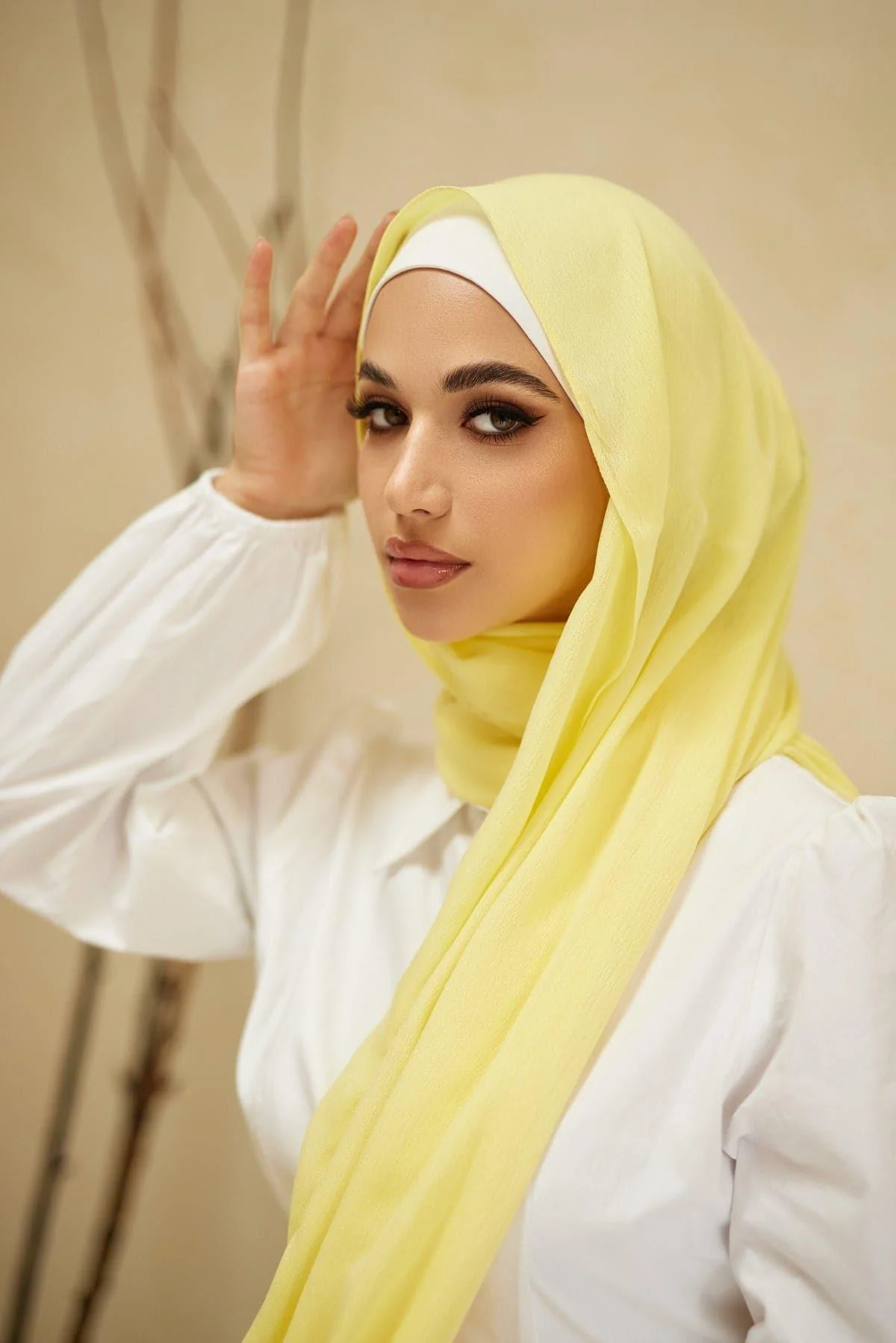 Patterned Jersey Hijab - Image 1